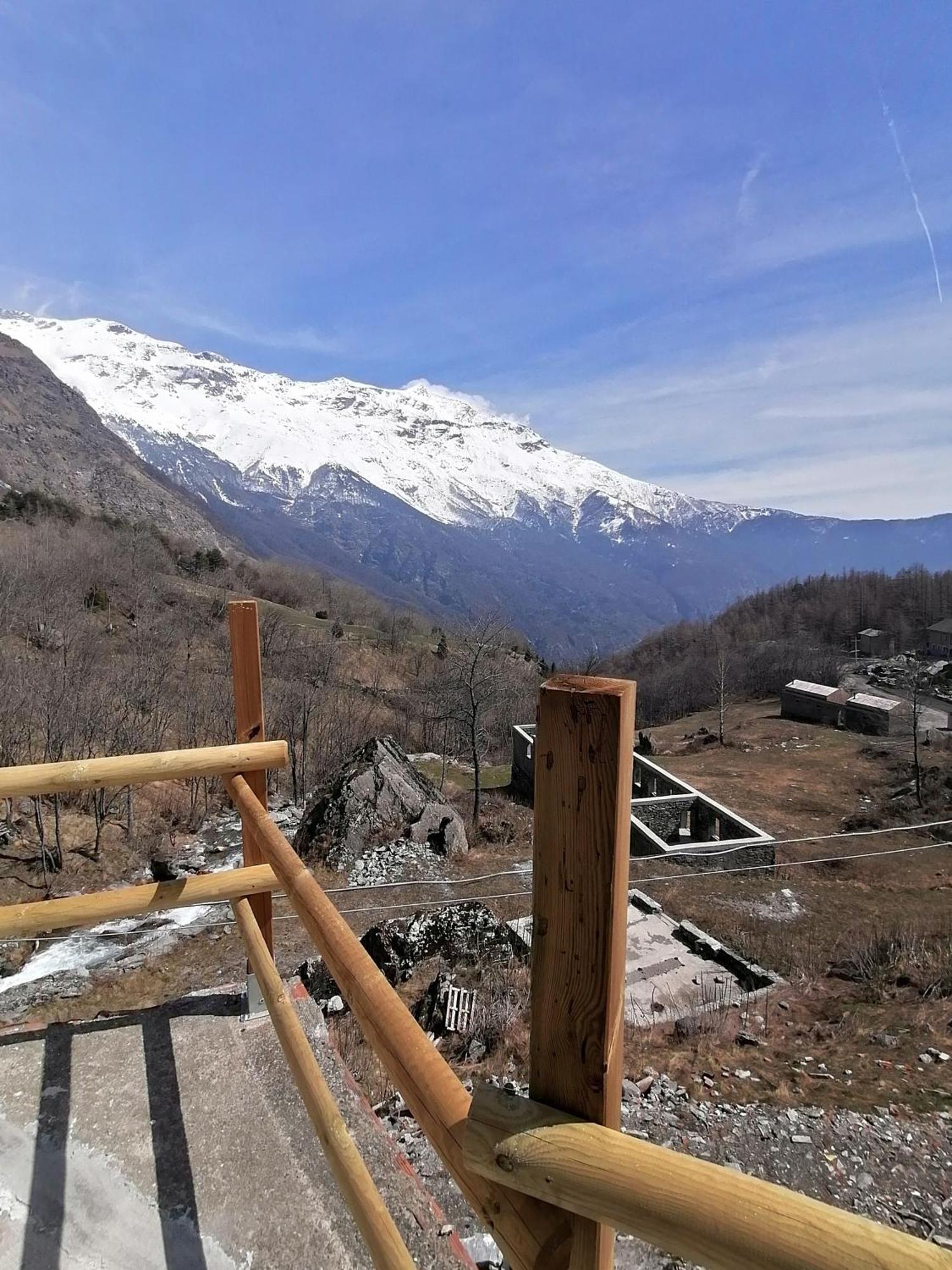 Ca Ad Me Pare Alloggio Con Terrazza Panoramica Moncenisio Εξωτερικό φωτογραφία